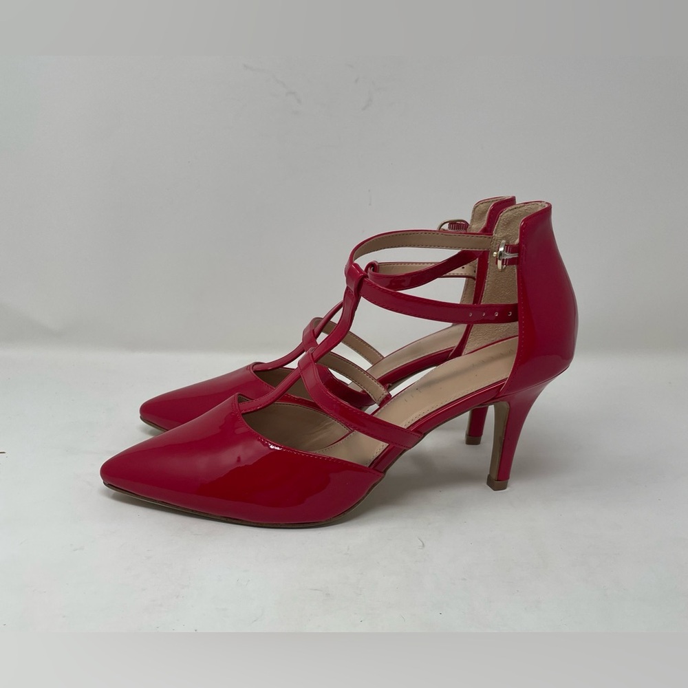New Kelly Katie Red Women Heels Shoes Size 8.5